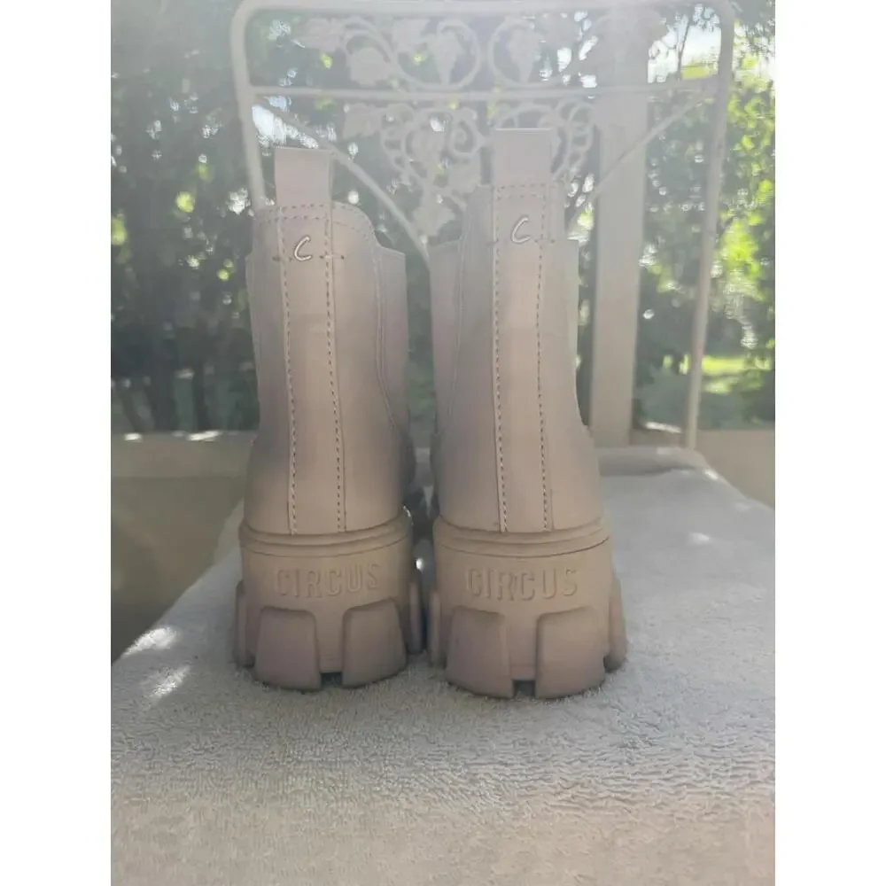 Circus by Sam‎ Edelman Chelsea Boots Women’s Size 10 Gray Chunky Platform